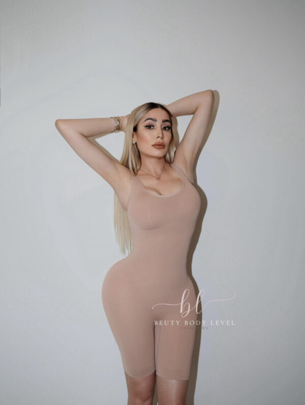 Enterizo Shaper Tirante Grueso Beige
