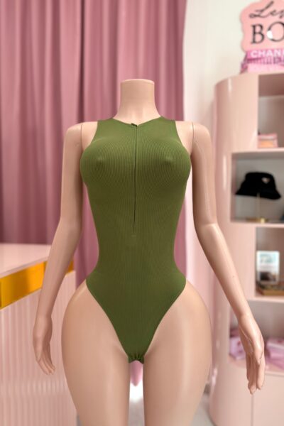 Body Shaper Halter Verde