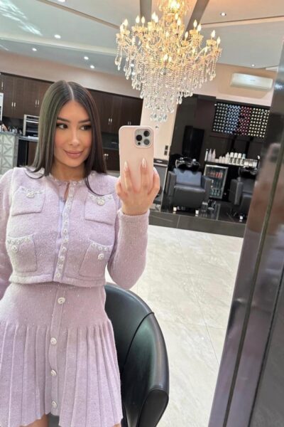 conjunto morado premium