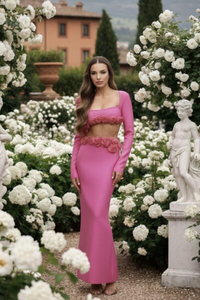 Conjunto rosa Bandage