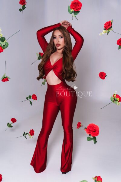 Jumpsuit rojo