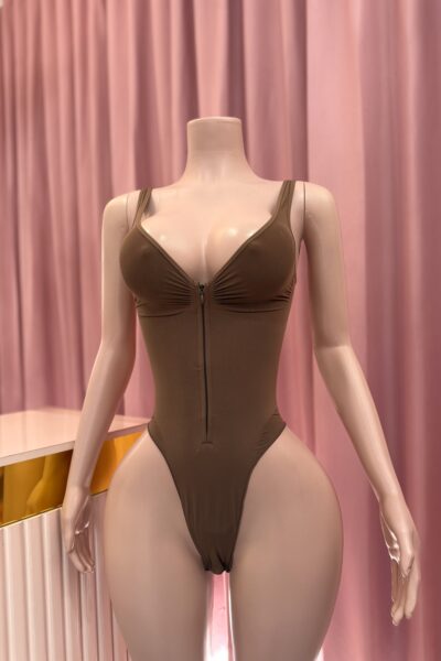 Body Shapewear Cierre Corte Panty Beige