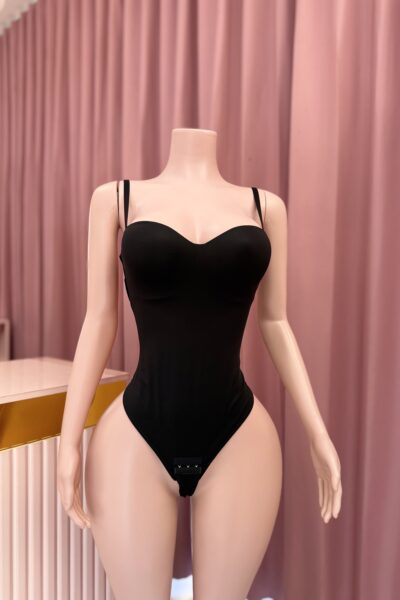 Body Tipo SKIMS con Copa Negro