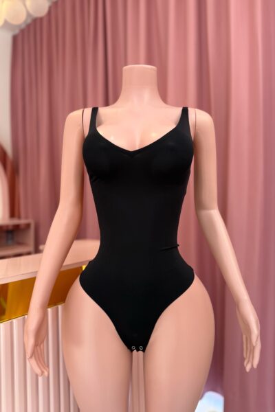 Body tipo SKIMS sin costuras Negro