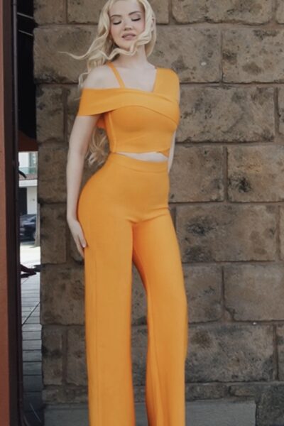 Conjunto naranja Bandage