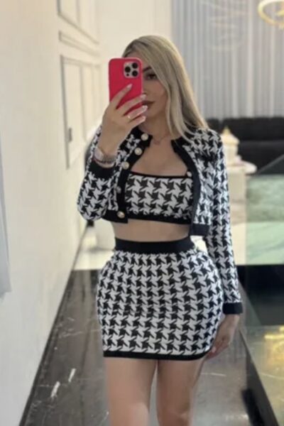 Conjunto blanco y negro