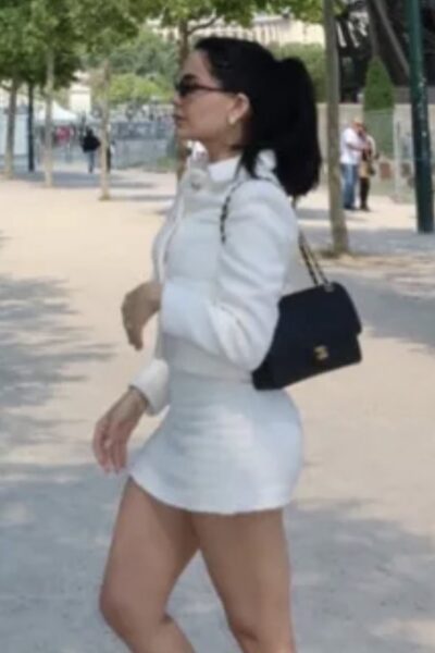 Conjunto blanco suéter