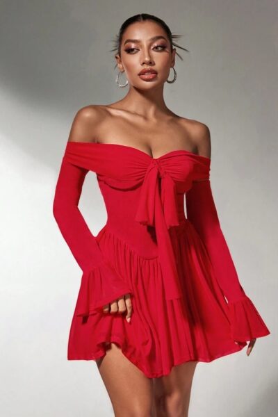 Vestido rojo S