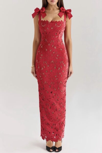Vestido rojo S