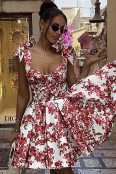 Vestido rojo S