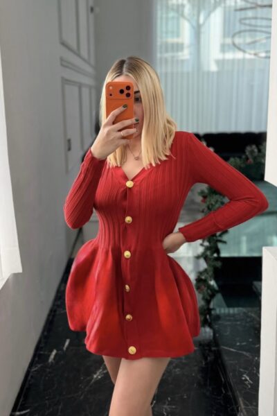Vestido rojo Xs