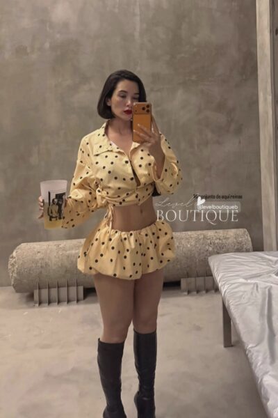 Conjunto amarillo bolas