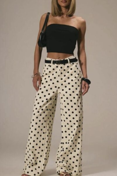 Pantalón blanco Polka