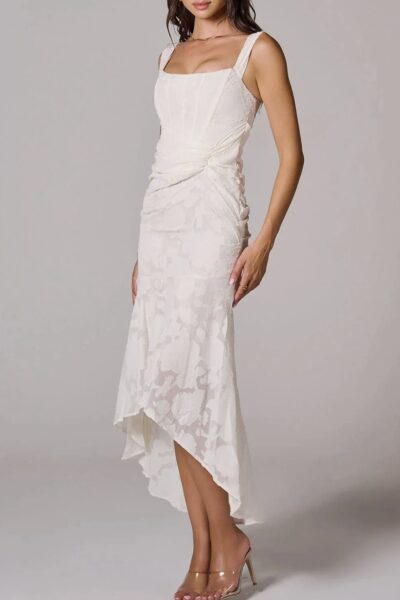 Vestido beige S