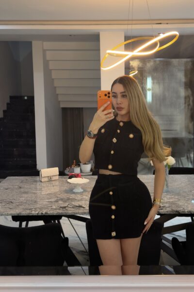 Conjunto negro Chanel