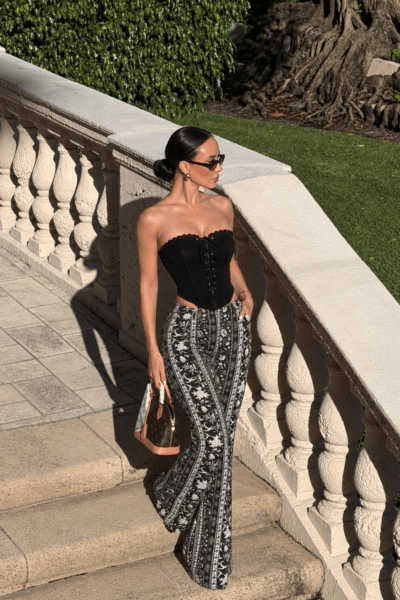 Conjunto negro y blanco