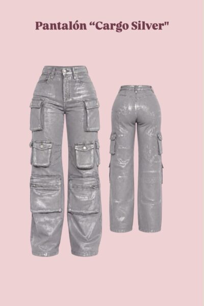 Cargo mezclilla gris